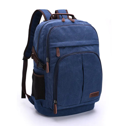 FURMX Canvas Travel Backpack – Large Capacity, Unisex, Durable